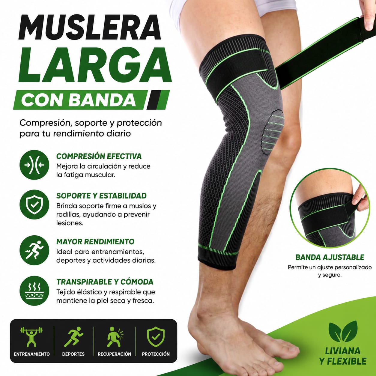 MUSLERA LARGA CON BANDA